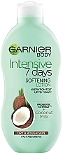 Düfte, Parfümerie und Kosmetik Körperlotion mit Kokosmilch - Garnier Intensive 7 Days Coconut Milk Body Lotion Dry Rough Skin 