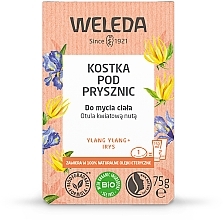 Duschseife Ylang-Ylang und Iris - Weleda Shower Bar Solid Body Wash Ylang Ylang+Iris — Bild N1