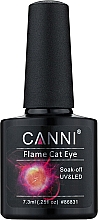 Gel-Nagellack Katzenauge - Canni Flame Cat Eye Gel (A25) — Bild N1