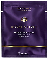 Straffende Gesichtsmaske mit Hyaluronsäure - Oriflame Royal Velvet Firming Face Mask — Bild N1