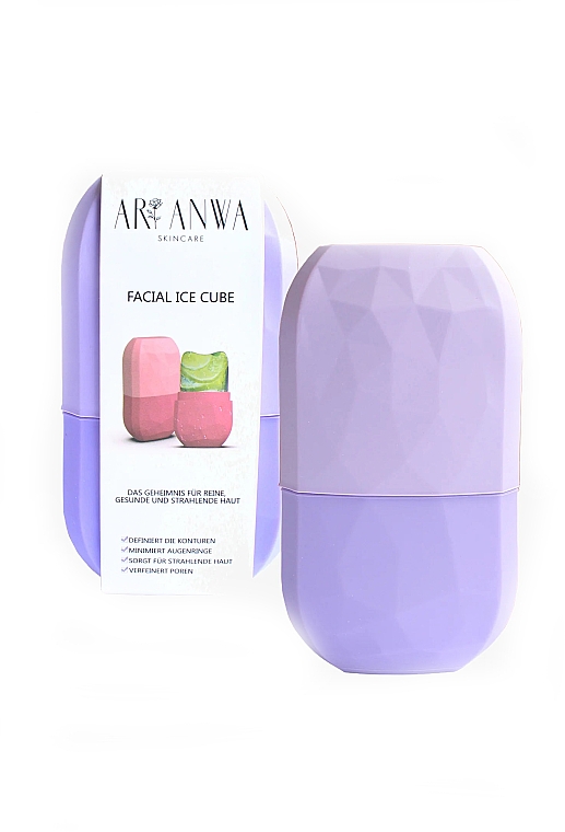 Etui für die Gesichtspflege - ARI ANWA Skincare Facial Ice Cube Lavender — Bild N1