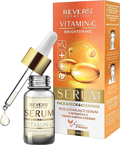Aufhellendes Gesichtsserum mit Vitamin C - Revers Brightening Serum For Face Vitamin C — Bild N1