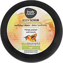 Düfte, Parfümerie und Kosmetik Körperpeeling mit Mango, Papaya und Salat - Body Natur Mango, Papaya and Marula Body Scrub