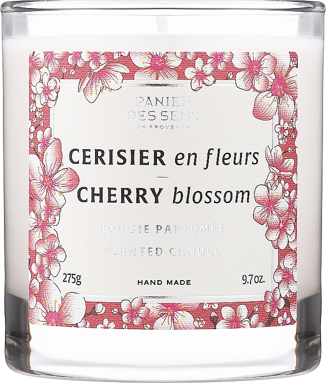 Duftkerze im Glas Kirschblüte - Panier Des Sens Scented Candle Cherry Blossom — Bild N1