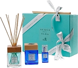 Düfte, Parfümerie und Kosmetik Set - Acqua Dell Elba Home Fragrances Mare & Notte D'estate (diffuser/2x100ml + room/spray/15ml)