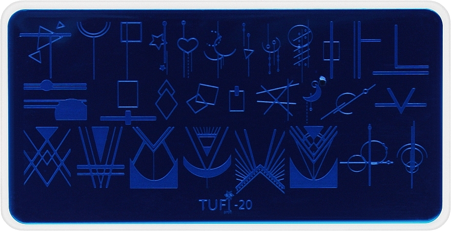 Stempelplatte №20 - Tufi Profi Premium  — Bild N1