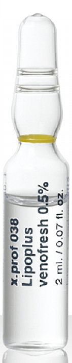 Mesotherapie-Ampulle Venofresh 0,5% - Mesoestetic X. prof 038 Venofresh 0,5% — Bild N1