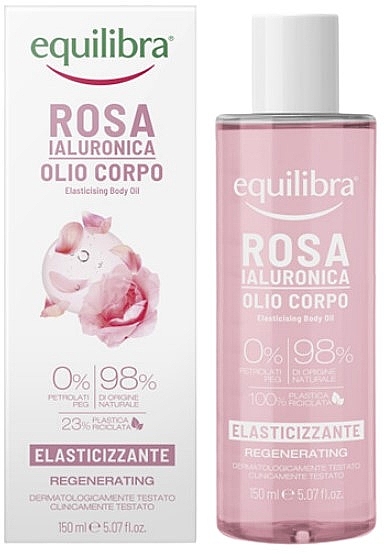 Körperöl - Equilibra Rosa Elasting Body Oil  — Bild N1