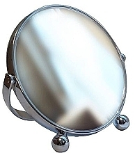Runder Tischspiegel 13 cm - Acca Kappa Chrome ABS Mirror 1x/5x — Bild N1