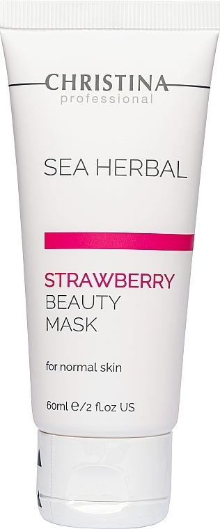 Schönheitsmaske Erdbeere für normale Haut - Christina Sea Herbal Beauty Mask Strawberry — Bild N1