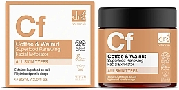 Gesichtspeeling - Dr. Botanicals Cf Coffee & Walnut Superfood Renewing Facial Exfoliator — Bild N1