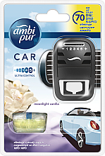 Düfte, Parfümerie und Kosmetik Auto-Lufterfrischer-Set Vanille - Ambi Pur (Aroma-Diffusor 1 St. + Refill 7ml)
