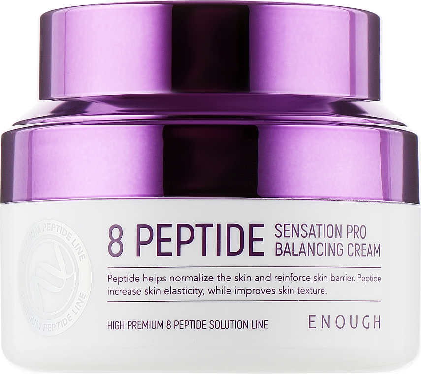 Anti-Aging Creme mit Peptiden - Enough 8 Peptide Sensation Pro Balancing Cream — Bild N2