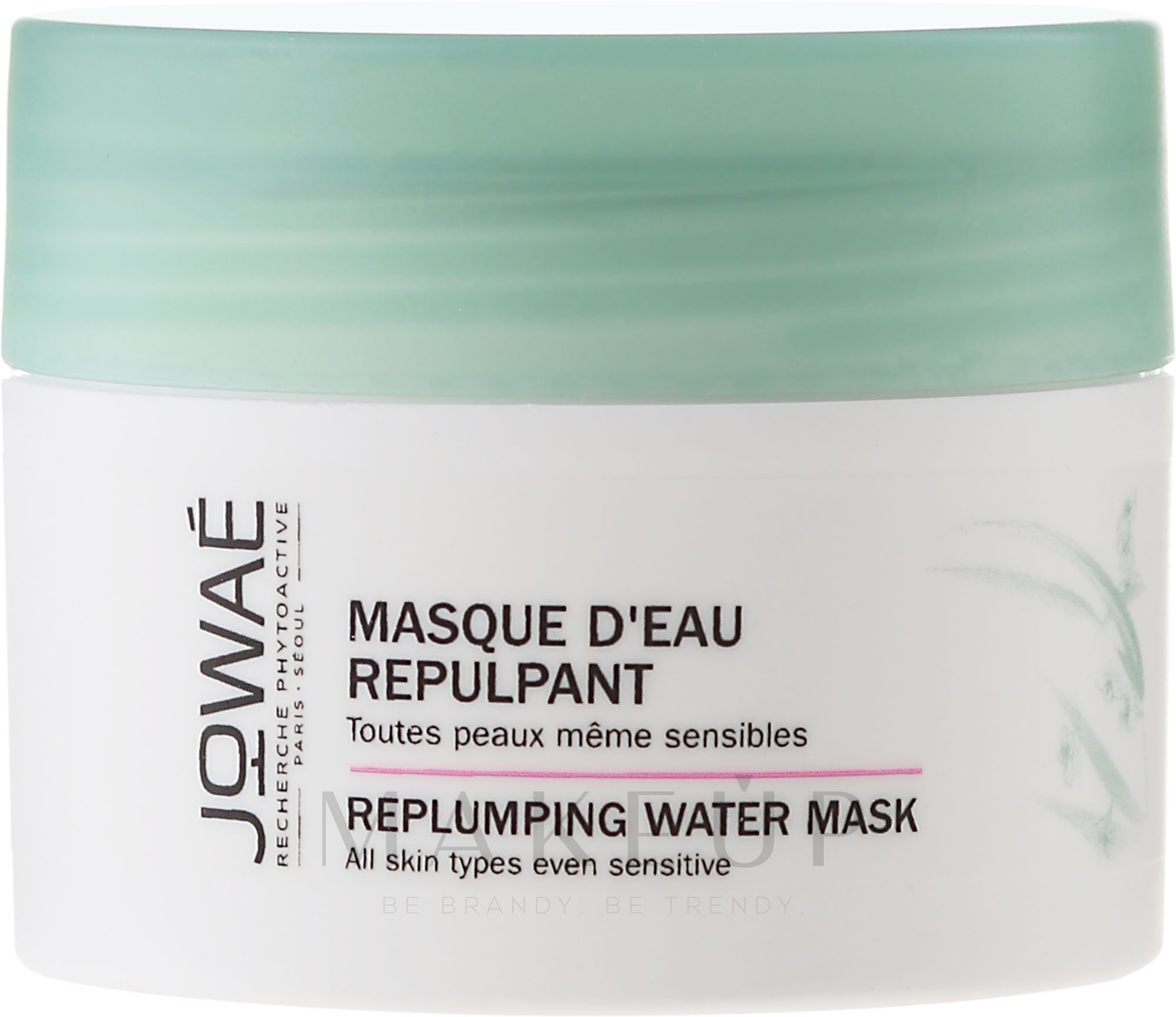 Gesichtsmaske mit süßem Mandelöl und Leinsamen - Jowae Replumping Water Mask — Bild 50 ml