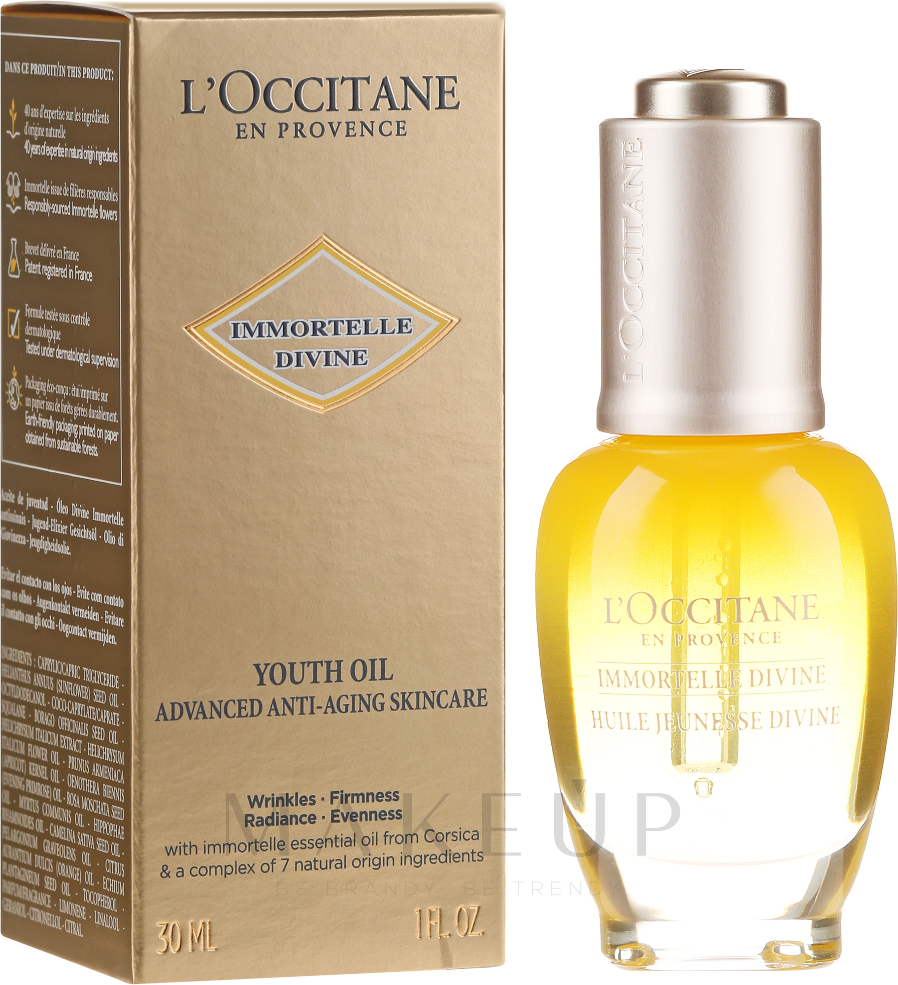 Gesichtsöl - L'Occitane Immortelle Divine Youth Oil — Bild 30 ml