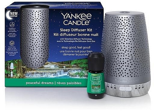 Schlafdiffusor - Yankee Candle Sleep Diffuser Silver — Bild N1