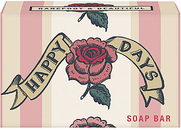 Natürliche Seife Happy Days mit Wildrosenduft - Bath House Happy Days Hand Soap