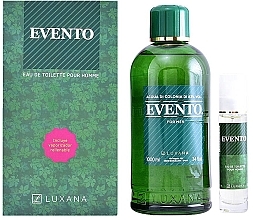 Düfte, Parfümerie und Kosmetik Luxana Evento - Duftset (Eau de Toilette 1000ml + Eau de Toilette 50ml)
