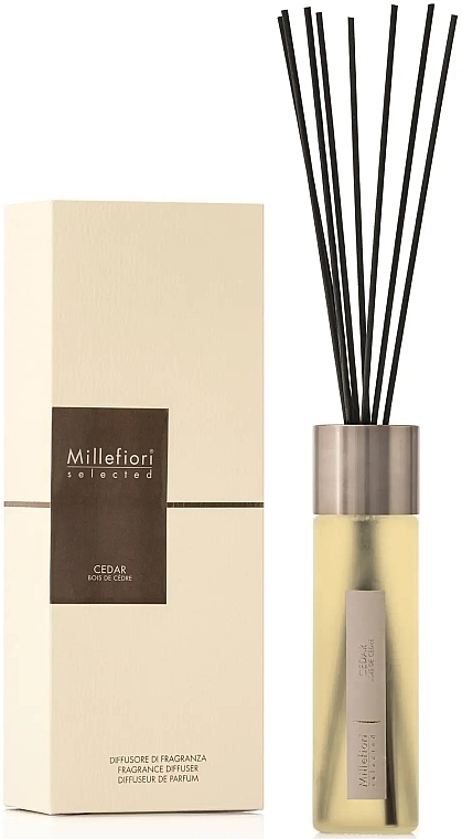 Raumerfrischer - Millefiori Milano Selected Cedar Fragrance Diffuser — Bild N1