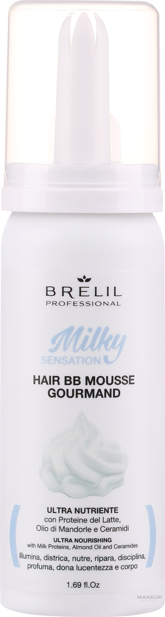 Multifunktionale Haarmousse zum Styling - Brelil Bio Traitement Beauty Hair BB Mousse — Bild 50 ml