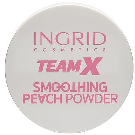 Gesichtspuder - Ingrid Cosmetics Team X Transparent Smoothing Peach Powder — Bild N1