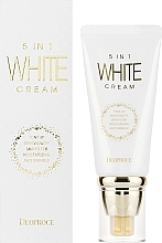 Multifunktionale Gesichtscreme - Deoproce 5 In 1 White Cream  — Bild N2