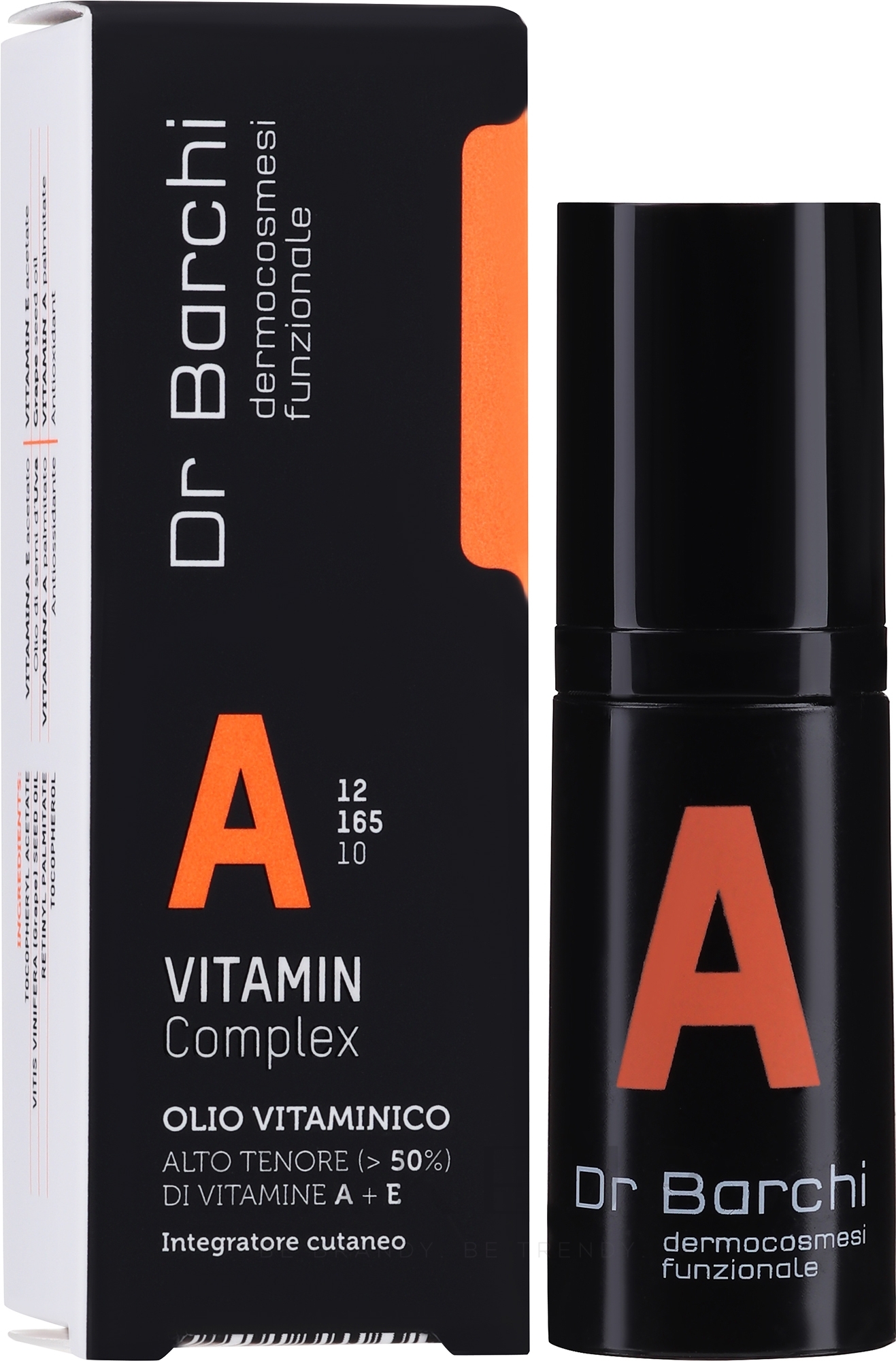 Vitamin-Öl - Dr. Barchi Complex Vitamin A (Vitamin Oil) — Bild 10 ml