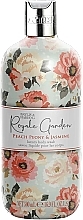 Duschgel mit Pfingstrose und Jasmin  - Baylis & Harding Royale Garden Peach Peony & Jasmine Body Wash  — Bild N1