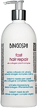 Regenerierende und feuchtigkeitsspendende Haarspülung mit Seide und Kollagen - BingoSpa Fast Hair Repair — Bild N1