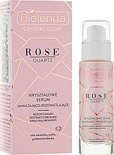 Feuchtigkeitsspendendes Serum mit Rosenquarzkristallen - Bielenda Crystal Glow — Bild N2