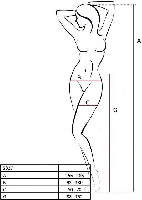 Erotische Strumpfhosen S027 white - Passion — Bild N1