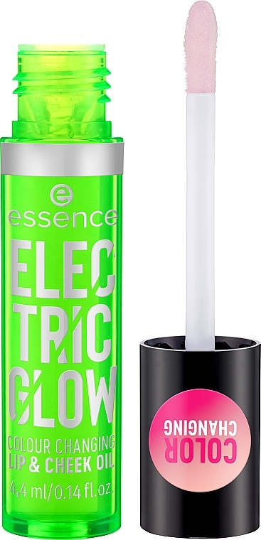 Essence Electric Glow Color Changing Lip & Cheek Oil - Essence Electric Glow Color Changing Lip & Cheek Oil — Bild N2
