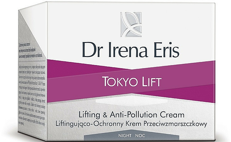 Schützende Anti-Falten Liftingcreme für die Nacht - Dr Irena Eris Tokyo Lifting & Anti-Pollution Cream — Bild N1