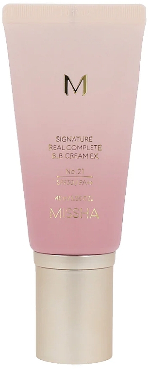 Anti-Aging BB Creme mit hautähnlichen Lipiden LSF 25 - Missha M Signature Real Complete BB Cream SPF25/PA++ — Bild N1