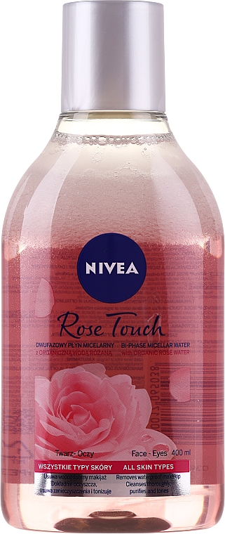 Ölhaltiges Mizellen Rosenwasser für Gesicht, Augen und Lippen - NIVEA MicellAIR Skin Breathe Micellar Rose Water With Oil — Foto N5