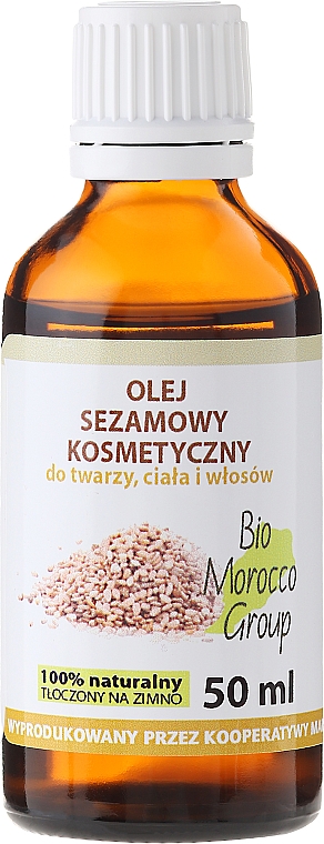 100% Natürliches kosmetisches Sesamöl für Gesicht, Körper und Haar - Efas Sesam Seed Oil