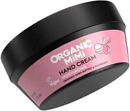 Düfte, Parfümerie und Kosmetik Feuchtigkeitsspendende Handcreme Shea und Himbeere - Organic Mimi Hand Cream Moisturizing Shea & Raspberry