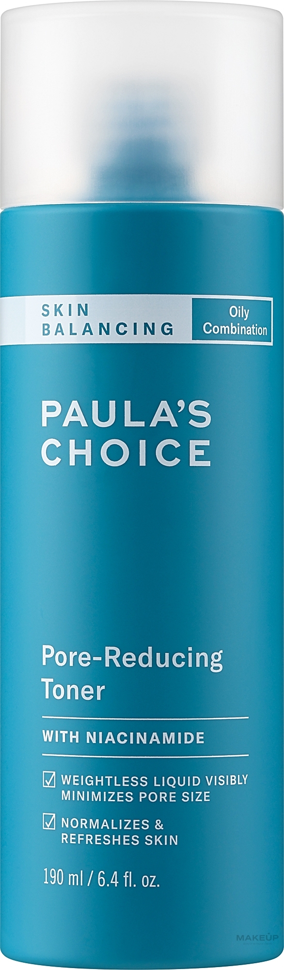 Reinigendes Gesichtswasser - Paula's Choice Skin Balancing Pore-Reducing Toner  — Bild 190 ml