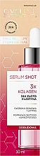 Gesichtsserum mit Kollagen - Eveline Cosmetics Serum Shot 3X Collagen — Bild N2