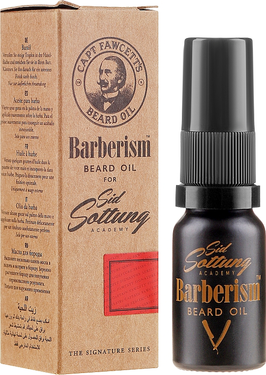 Bartöl - Captain Fawcett Barberism Sid Sottung Beard Oil — Bild N1