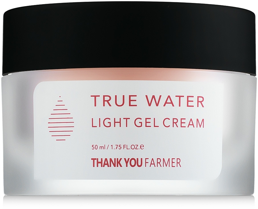 Leichte feuchtigkeitsspendende Gel-Creme für das Gesicht - Thank You Farmer True Water Light Gel Cream — Bild N2