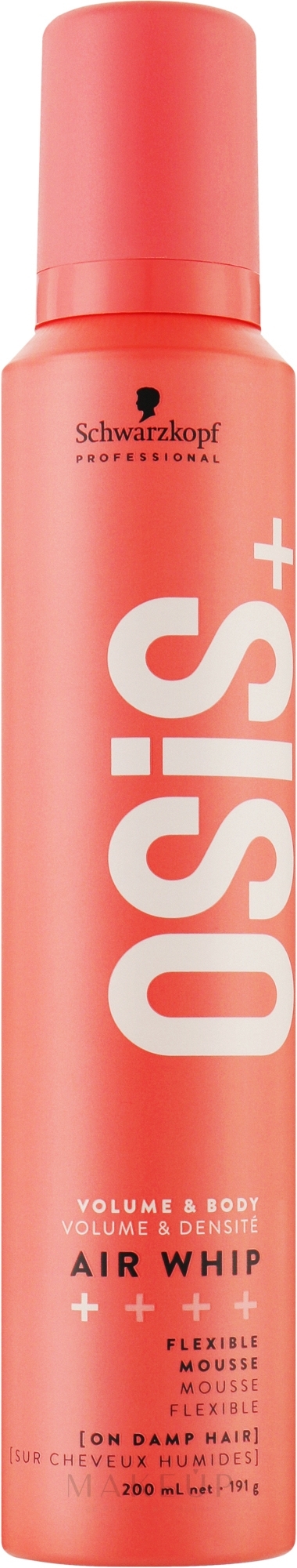 Styling-Mousse - Schwarzkopf Professional Osis+ Air Whip Flexible Mousse — Bild 200 ml