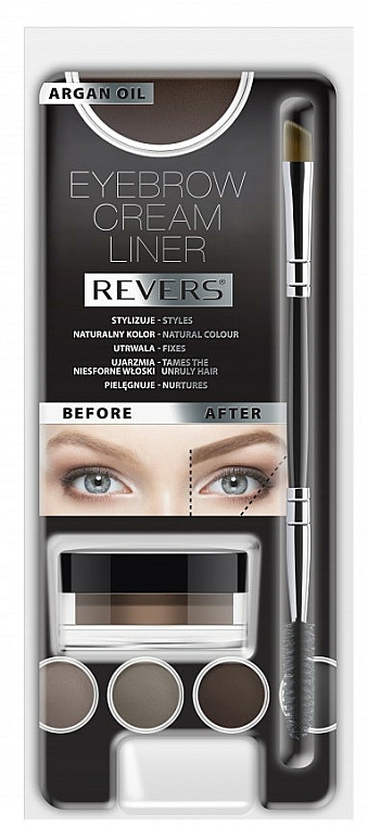 Cremiger Augenbrauenliner - Revers Eyebrow Cream Liner — Bild N1