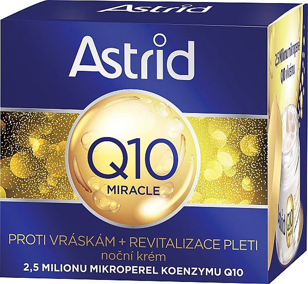 Anti-Falten-Nachtcreme - Astrid Q10 Miracle Anti-Wrinkle Night Cream — Bild N1