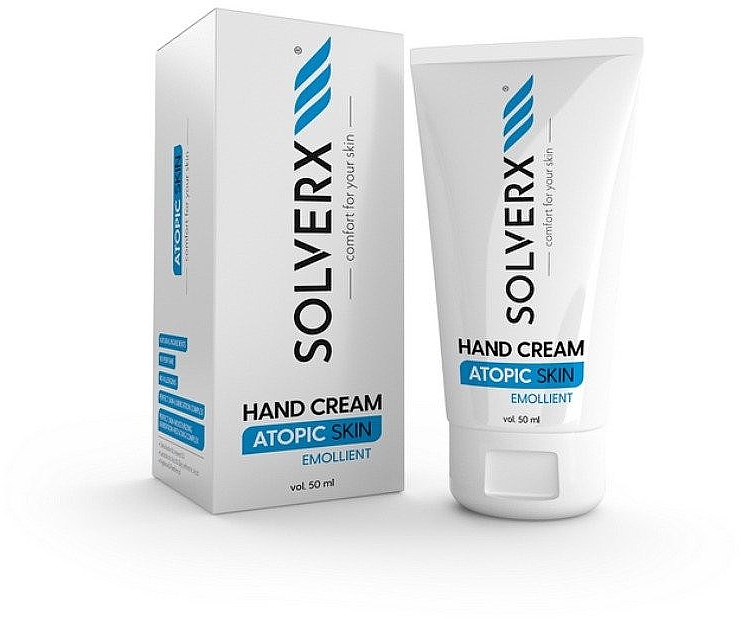 Handcreme für atopische Haut - Solverx Atopic Skin Hand Cream — Bild N1