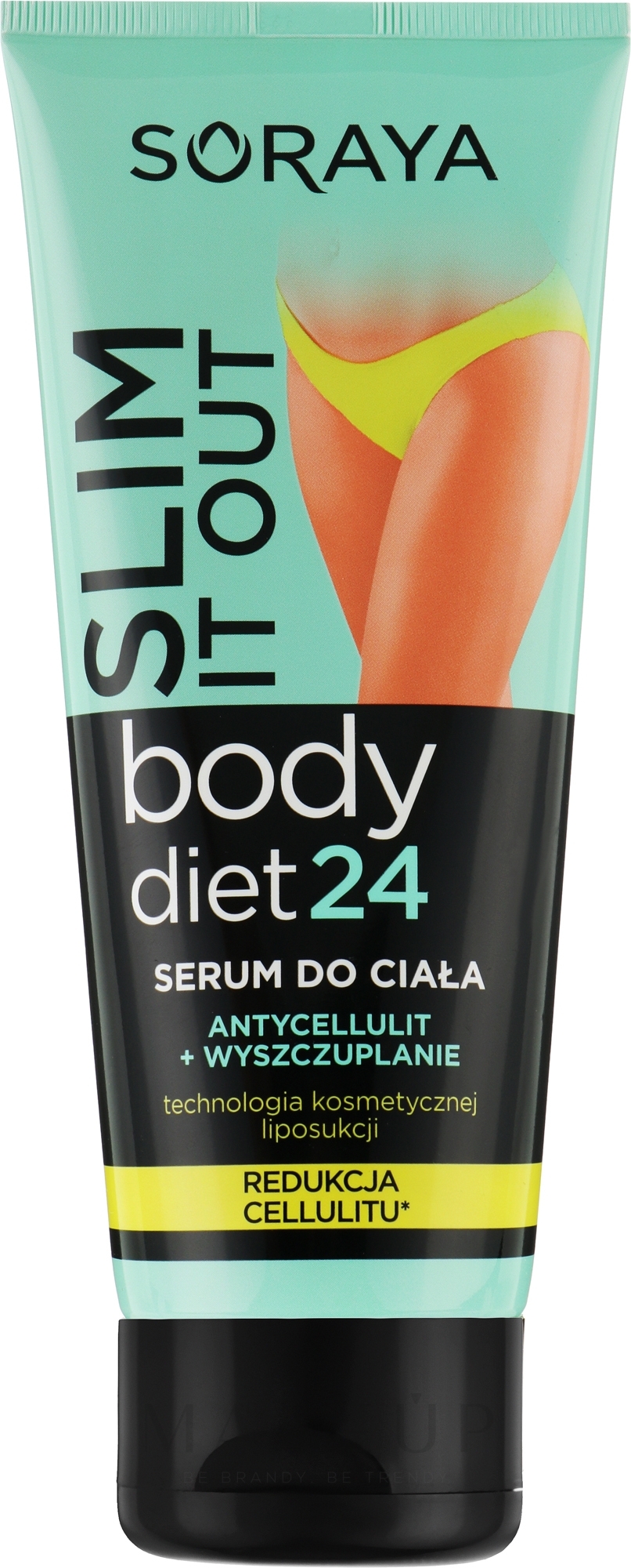 Anti-Cellulite Körperserum zum Abnehmen - Soraya Body Diet24 Body Serum Anti-cellulite and Slimming — Bild 200 ml