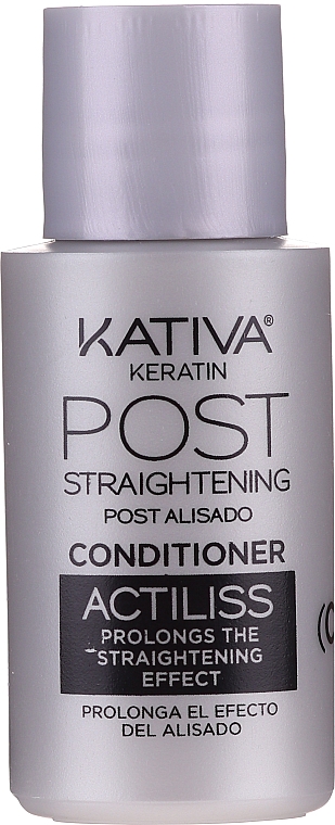 Haarpflegeset - Kativa Anti-Frizz Straightening Without Iron Xpert Repair (Haarmaske 150ml + Shampoo 30ml + Conditioner 30ml) — Bild N5