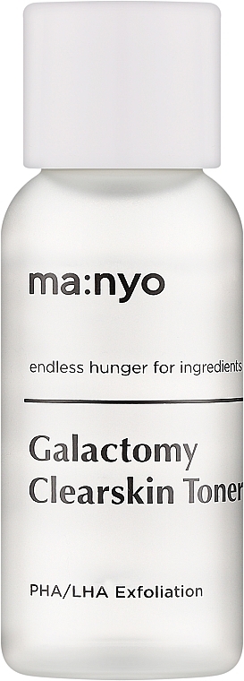 Reinigendes Gesichtstonikum gegen Mitesser und Entzündungen mit AHA- und BHA-Säuren - Manyo Factory Galactomy Clearskin Toner — Bild N3