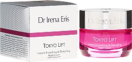 Düfte, Parfümerie und Kosmetik Gesichtscreme mit Kürbis-Extrakt und Hyaluronsäure - Dr Irena Eris Tokyo Lift Instant Smoothing & Detoxifing Night Cream