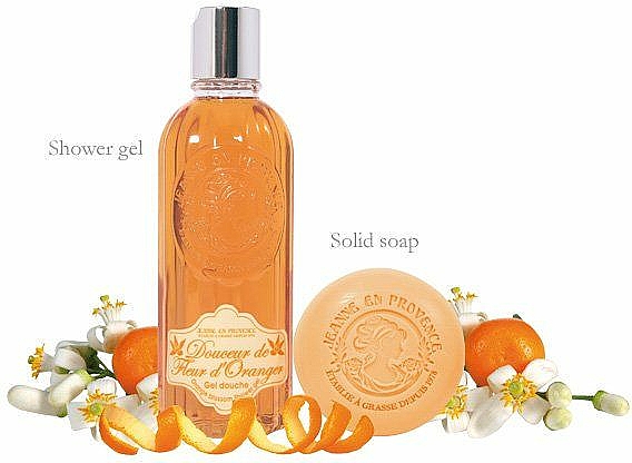 Orangenbutter Duschgel - Jeanne en Provence Douceur de Fleur d’Oranger Orange Blossom Shower Gel — Bild N2